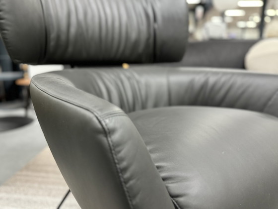 Image 1 of Montis George anthrazitfarbenes Leder