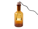 Bernsteinfarbene Bouché-Lampe Seletti (unvollständig)