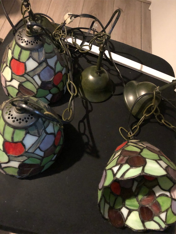 Image 1 of Hängelampen im Tiffany-Stil 3 in 1!