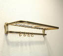 Fifties String Garderobe mit vier Haken