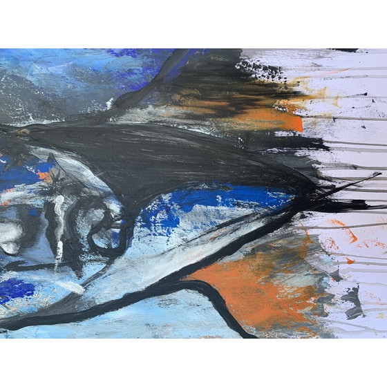 Image 1 of Vintage-Acryl-Gesichtsbemalung von Lemmy Gonthier, 2014