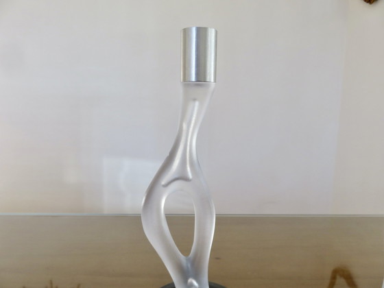 Image 1 of Paar Modernistische Kerzenhalter, 1990