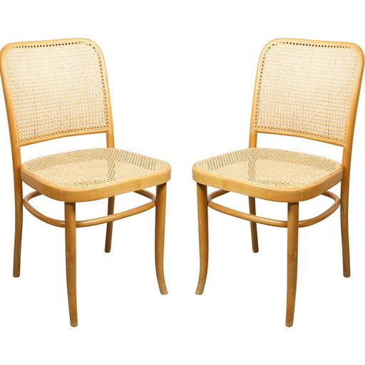 Ein Paar alte Stühle Nr. 811 von Michael Thonet