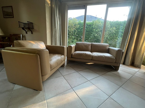 Image 1 of Poltrona Frau -Ledersofa