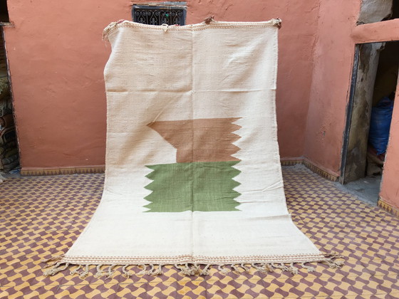 Image 1 of Kelim Boujaad Berber Teppich 311 X 197 cm