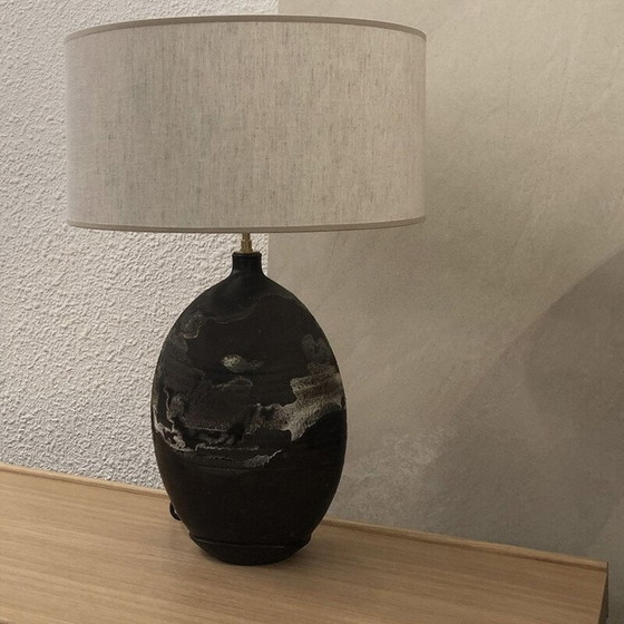 Image 1 of Alte Keramiklampe von Bruno H'rdy, 1970