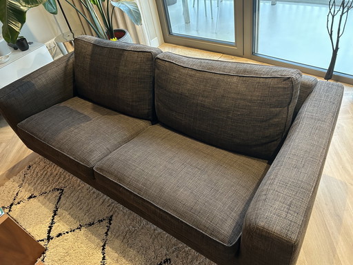 Minotti Design Doppelsofa Länge 200Cm Höhe 70Cm, Sitzhöhe 45Cm.