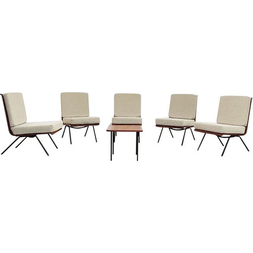 Mid Century Wohnzimmerset von Franco Campo & Carlo Graffi, Italien 1960er Jahre