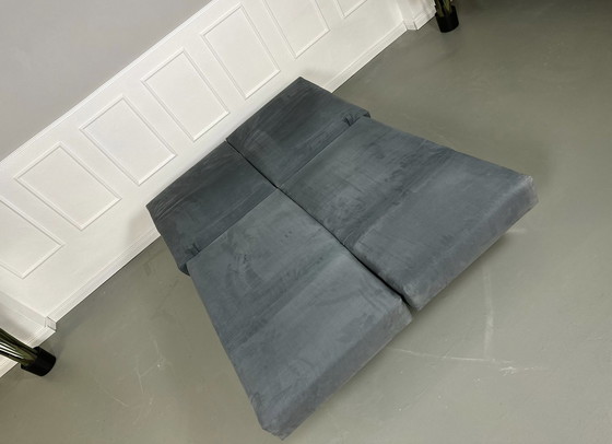 Image 1 of Brühl Moule Sofa Velour Schlafsofa Designer Ausstellungsstück