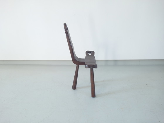 Image 1 of Brutalist dekorativer spanischer Hocker