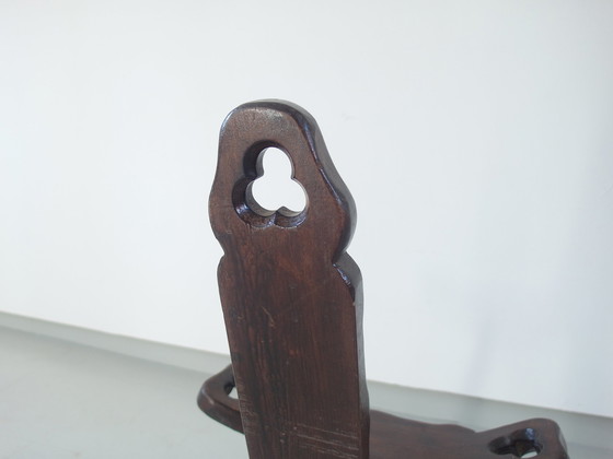 Image 1 of Brutalist dekorativer spanischer Hocker