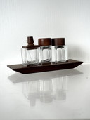 Teakholz Pfeffer Salz Zucker Set
