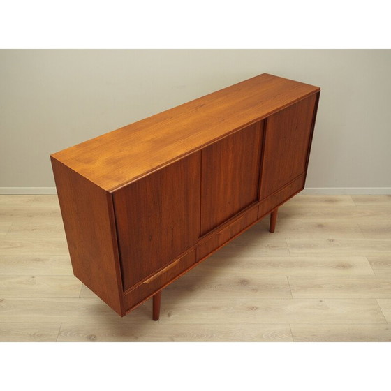 Image 1 of Vintage Teakholz Highboard, Dänemark 1970er