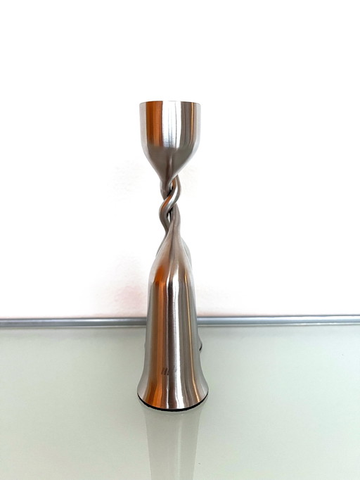 Tango Kerzenleuchter aus Edelstahl von Mikaela Dörfel (Menü)