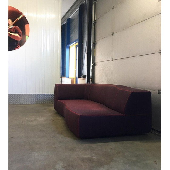 Image 1 of Vintage-Sofa mit lila Stoff von Patricia Urquiola, Italien