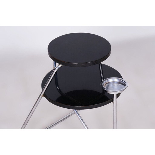 Vintage Bauhaus Beistelltisch, Tschechien 1930er Jahre