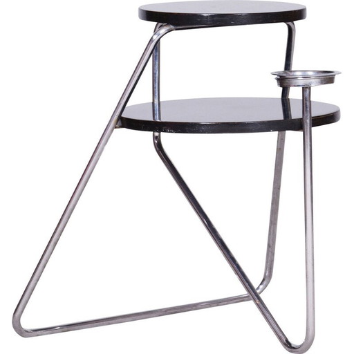 Vintage Bauhaus Beistelltisch, Tschechien 1930er Jahre