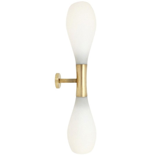 Image 1 of Vintage Wandlampe Stilnovo Italien 1950