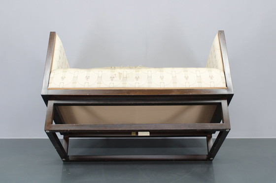 Image 1 of Josef Hoffmann "Cabinet" Sofa von Wittmann, Österreich