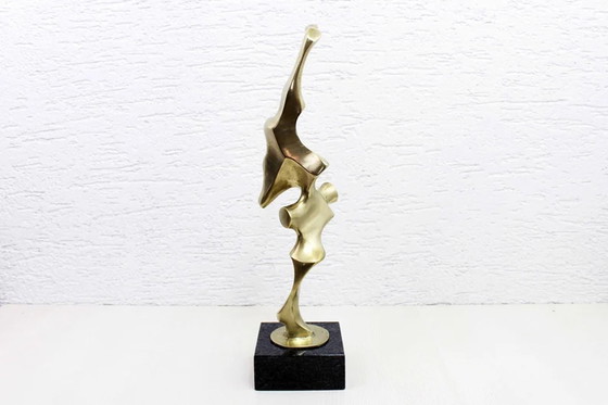 Image 1 of Organische Skulptur aus Messing und Bronze 1970