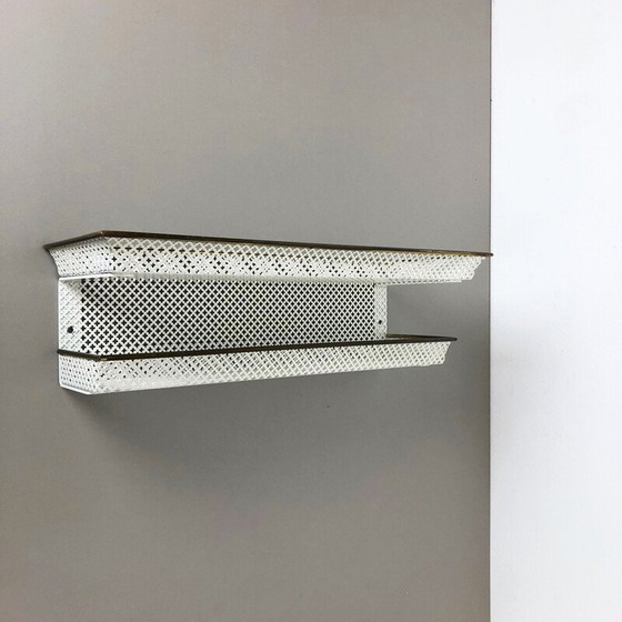 Image 1 of Vintage Matégot Wandpaneel aus Messing, Frankreich 1960