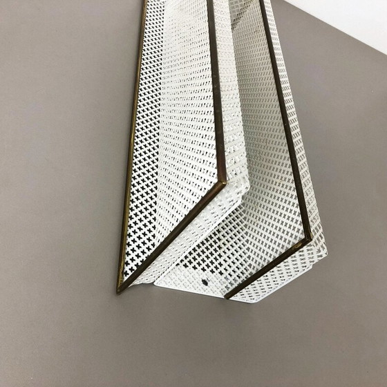 Image 1 of Vintage Matégot Wandpaneel aus Messing, Frankreich 1960