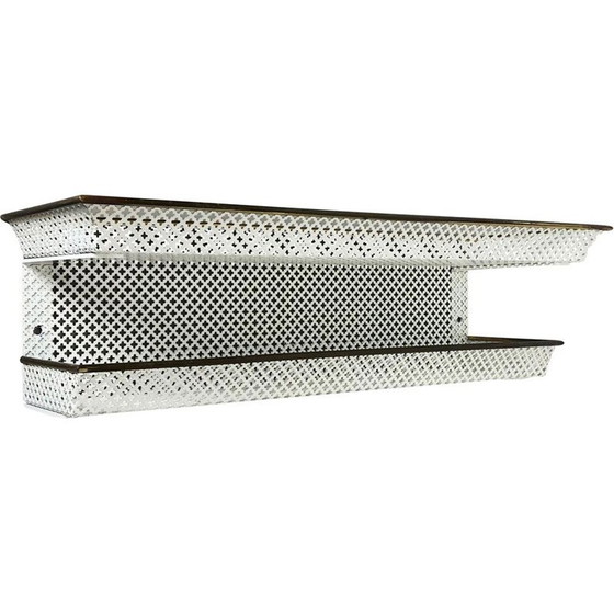 Image 1 of Vintage Matégot Wandpaneel aus Messing, Frankreich 1960