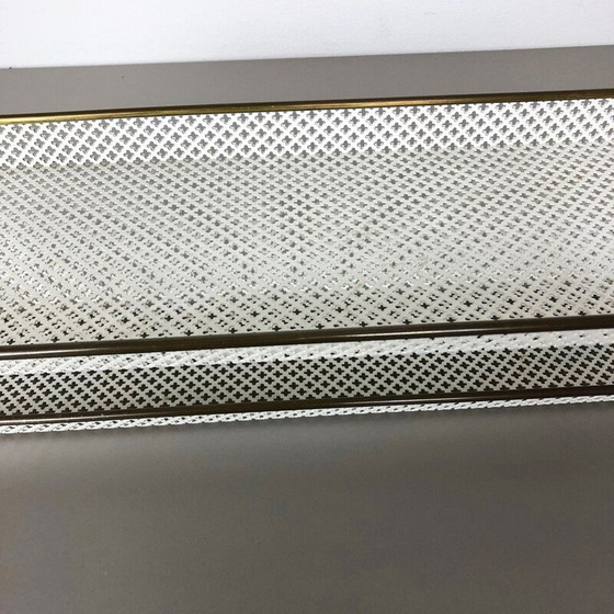 Image 1 of Vintage Matégot Wandpaneel aus Messing, Frankreich 1960