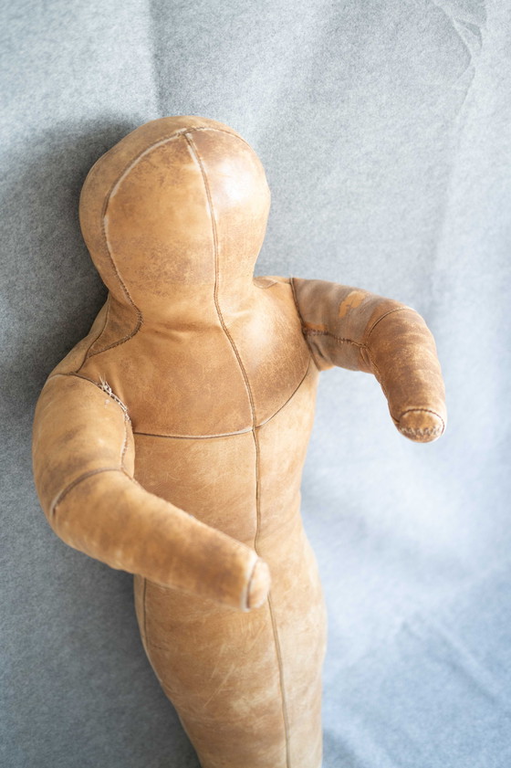 Image 1 of Ringer Übungspuppe - Wrestling Dummy - Leder 1940Er