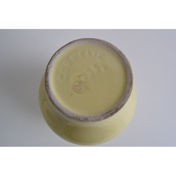 Image 1 of Vintage Vase aus glasierter Keramik von Ditmar Urbach, Tschechoslowakei 1950