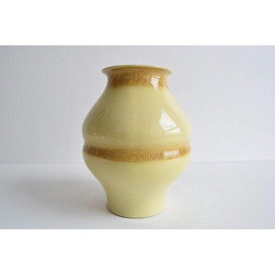 Image 1 of Vintage Vase aus glasierter Keramik von Ditmar Urbach, Tschechoslowakei 1950