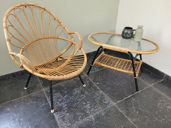 Image 1 of Rohe Noordwolde Sessel und Couchtisch