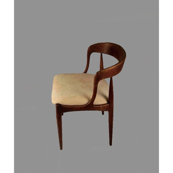 Image 1 of 6 Esszimmerstühle aus Teakholz von Johannes Andersen für Ørum Møbelfabrik, 1965