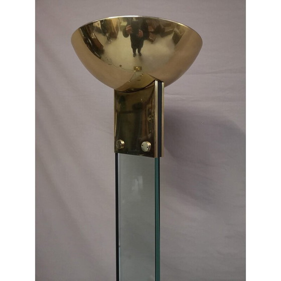 Image 1 of Vintage Stehleuchte "Laser Uplighter" von Max Baguara für Lamperti, 1970