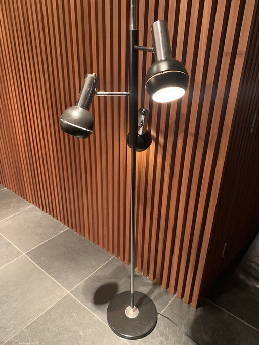 Wilko Vintage Lampe Schwarz - 1970er