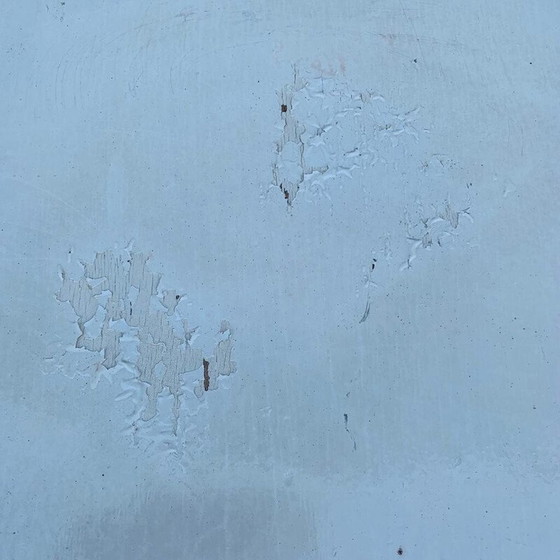 Image 1 of Paar Stühle aus weißem Metall und Holz