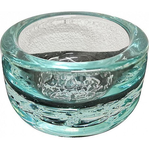 Vintage Muranoglas Aschenbecher Barovier und Toso Italien 1960