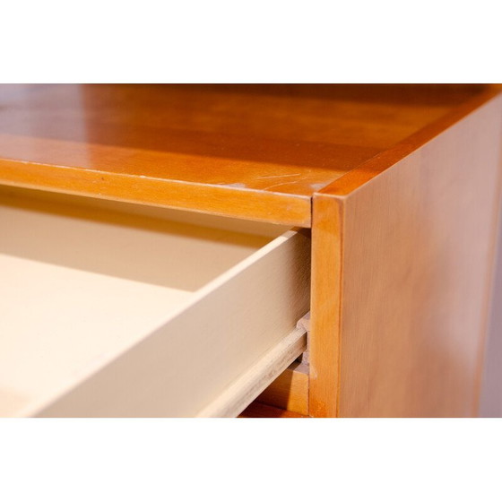 Image 1 of Vintage-Wandschrank aus Buche und Esche für Up Závody, Tschechoslowakei 1960