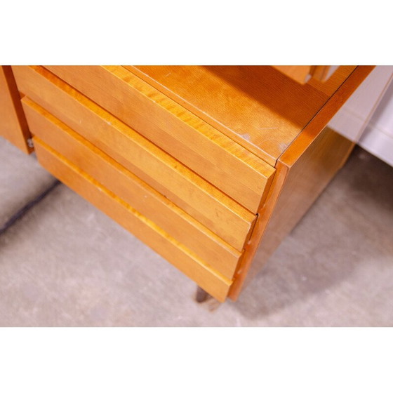 Image 1 of Vintage-Wandschrank aus Buche und Esche für Up Závody, Tschechoslowakei 1960