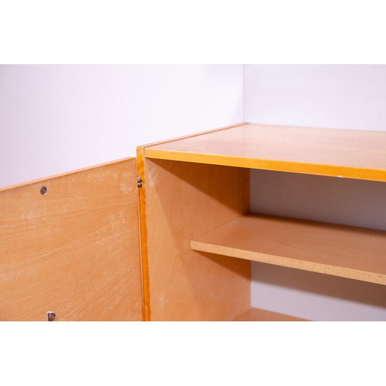 Image 1 of Vintage-Wandschrank aus Buche und Esche für Up Závody, Tschechoslowakei 1960