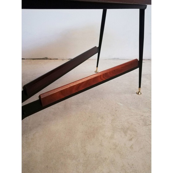 Image 1 of Vintage Couchtisch aus Teakholz, Italien 1960