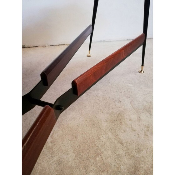 Image 1 of Vintage Couchtisch aus Teakholz, Italien 1960