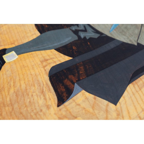 Image 1 of Vintage-Gemälde von Menossi, Italien 1980