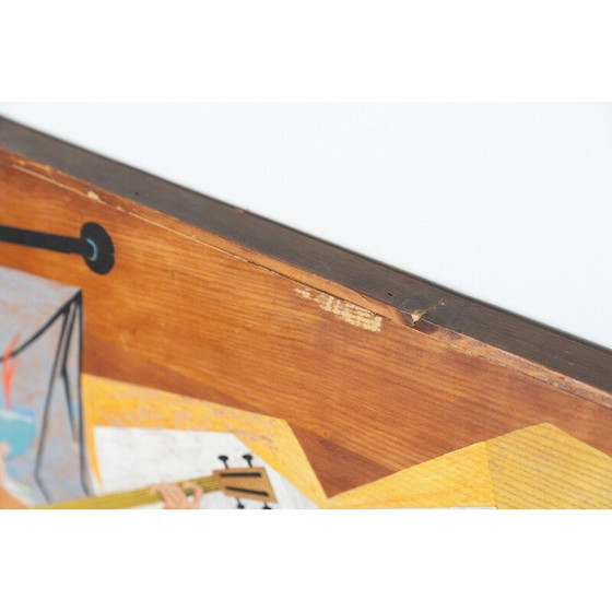 Image 1 of Vintage-Gemälde von Menossi, Italien 1980