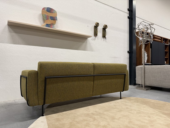 Image 1 of Harvink The Donk 3-Sitzer Sofa Grün Senf Stoff 206