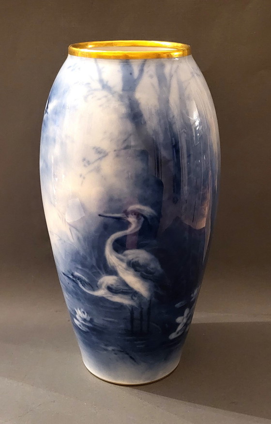 Image 1 of Große Vase Limoges A.Giraud Brousseau