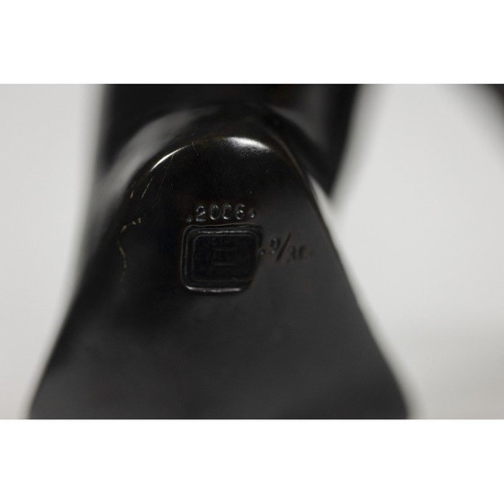 Image 1 of Alte Bronzeskulptur "Weißer Bär" von François Pompon für Atelier Valsuani, 2006