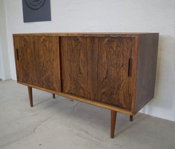 Image 1 of Dänisches Palisander-Sideboard von Poul Hundevad, 1970er Jahre