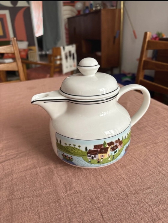 Image 1 of Teekanne 6 Personen Villeroy Et Boch Naïf Design