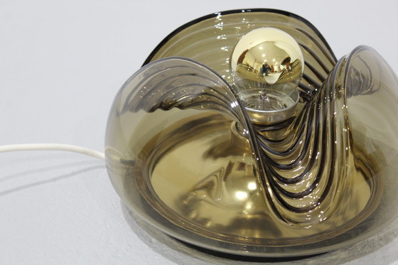 Image 1 of Vintage Design Wandleuchte, Deckenleuchte Peill & Putzler Wave - space age